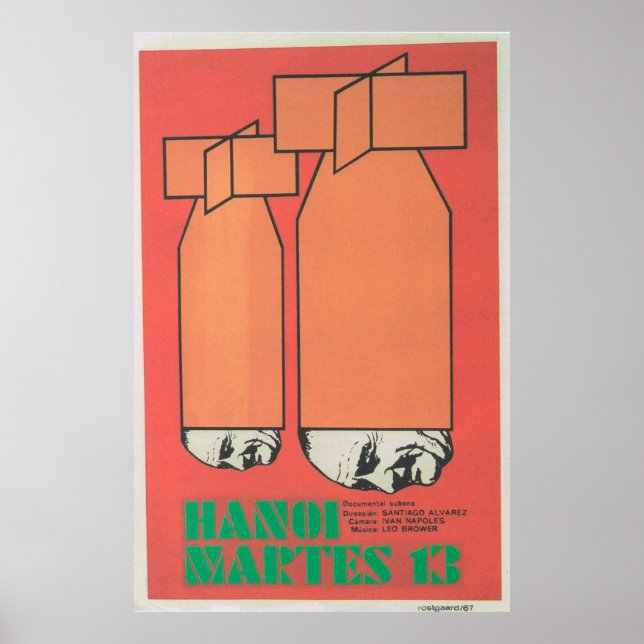 Póster Poster de cine cubano Poster de cine (Frente)