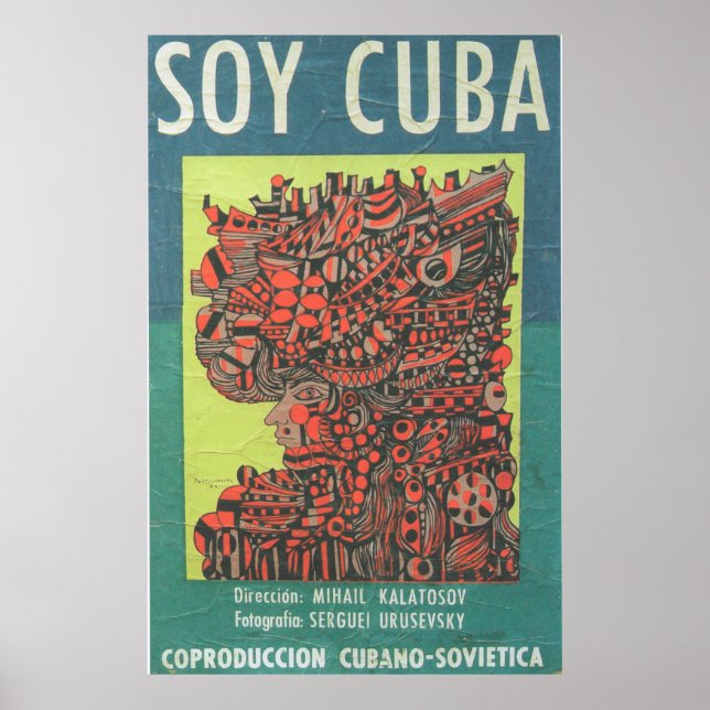 Póster Poster de cine cubano Poster de cine (Frente)