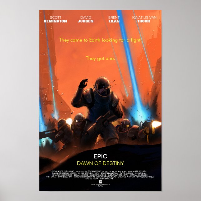 Póster poster de cine 'Dawn' (Frente)