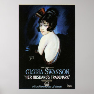 Póster Poster de cine de Gloria Swanson Husband