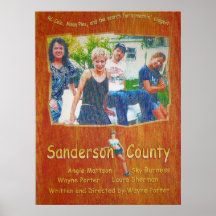 Poster de cine del condado de Sanderson