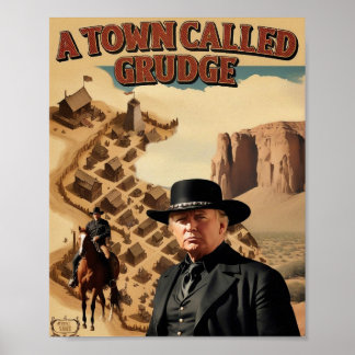 Póster Poster de cine Grudge Town