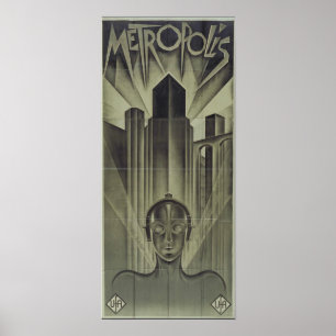 Póster Poster de cine Metropolis 1927