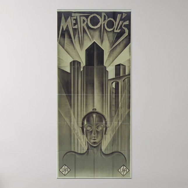 Póster Poster de cine Metropolis 1927 (Frente)