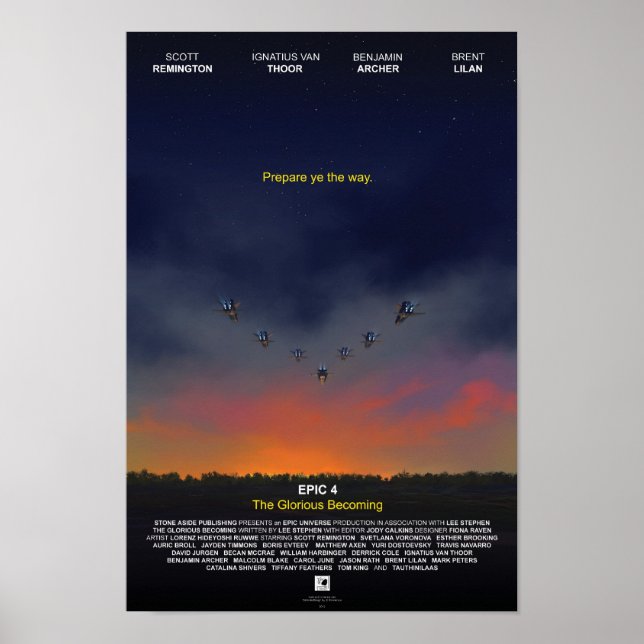 Póster poster de cine 'The Glorioming (Frente)