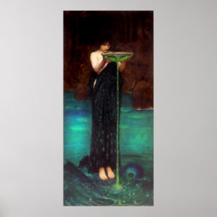 Póster Poster de Circe Invidiosa del Waterhouse