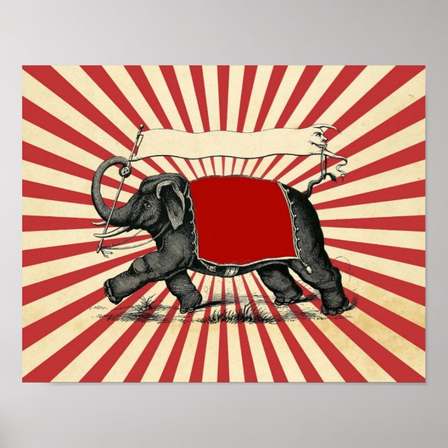 Póster Poster de circo personalizable (Frente)