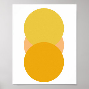 Póster Poster de círculo