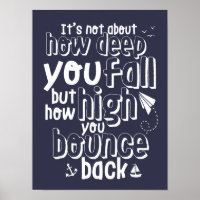 Poster De Cita De Vida inspiradora Continúa