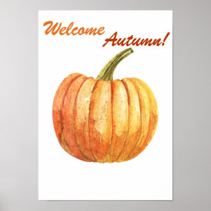Póster Poster de citado otoño
