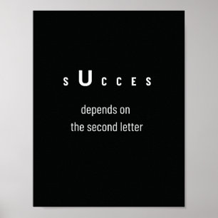 Póster Poster de citas correctas