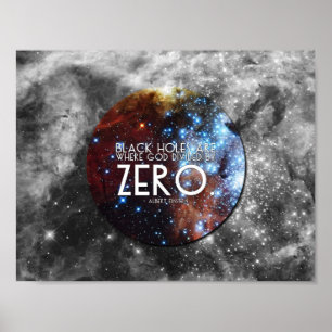 Póster Poster de citas de Albert Einstein