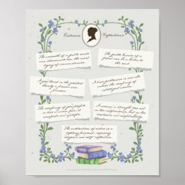 Póster Poster de citas de elegancia