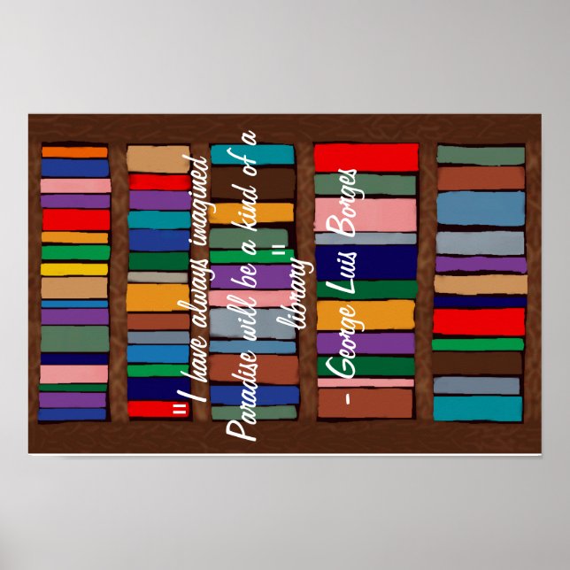 Póster Poster de citas de libros (Frente)