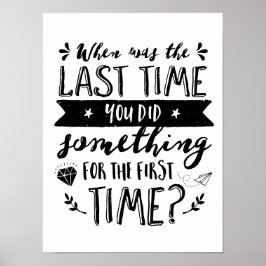 Póster Poster de citas de viajes y vida inspiradora