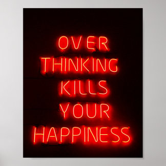 Póster Poster de citas de vida