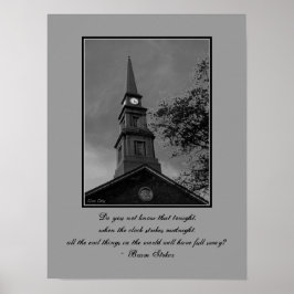 Póster poster De Citas Góticas De 'The Tower Clock'