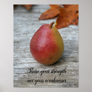 Póster Poster de citas inspiradoras