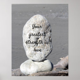 Póster Poster de citas inspiradoras