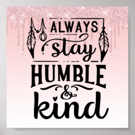 Póster Poster de citas Inspiradoras del Purpurina de gote