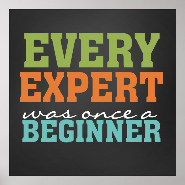 Póster Poster de citas Inspiradoras en aula escolar (Frente)