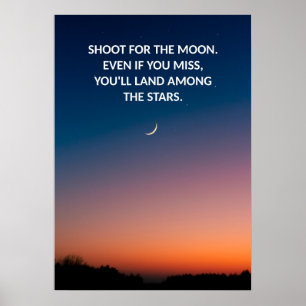 Póster Poster de citas motivacionales de la fotografía lu