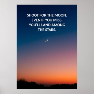 Póster Poster de citas motivacionales de la fotografía lu