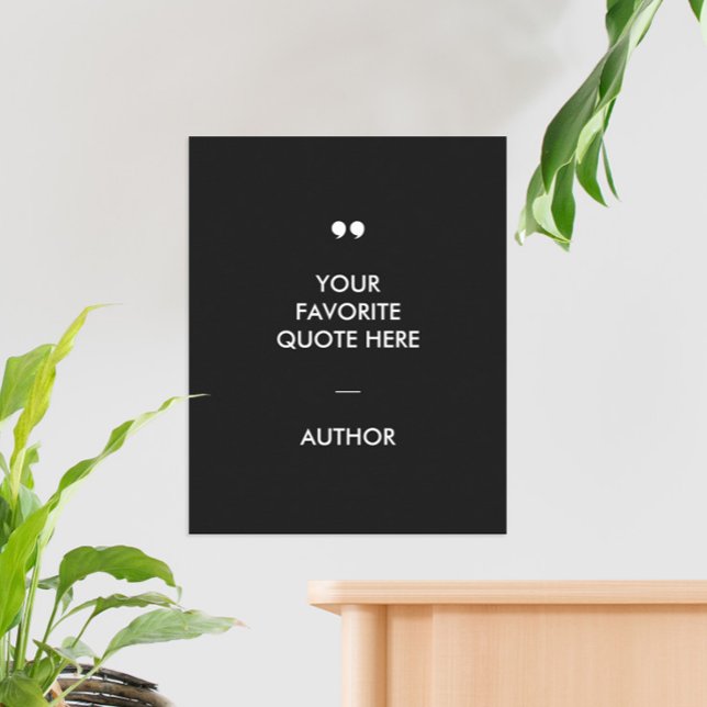 Póster Poster de citas Personalizados modernas (Subido por el creador)