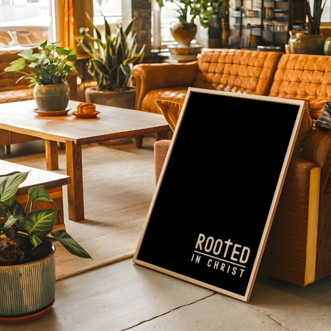 Póster Poster de citas religiosas cristianas con raíces n (Subido por el creador)