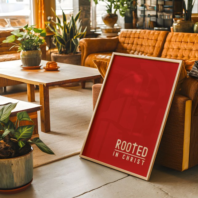 Póster Poster de citas religiosas cristianas de Rooted (Subido por el creador)