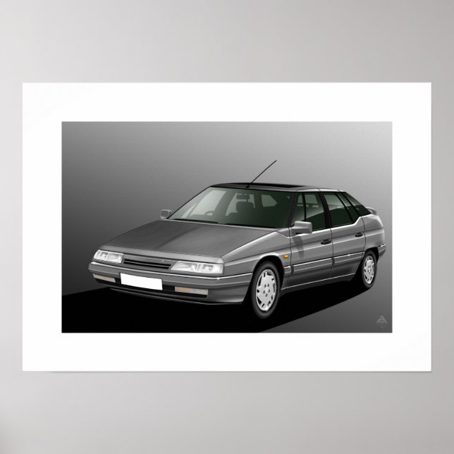Póster Poster de Citroen XM V6 24V (Frente)