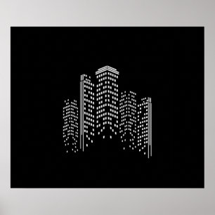 Póster Poster de City Scape