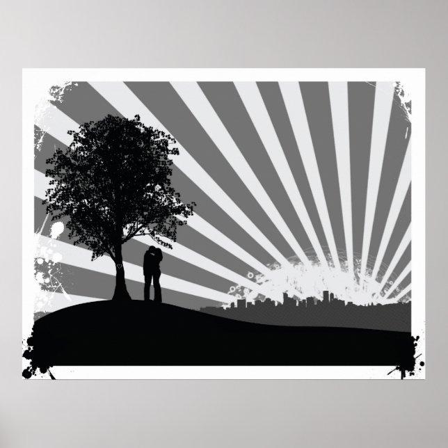 Póster Poster de City Scape (Frente)