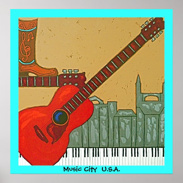 Póster Poster de Ciudad de la Música (Frente)