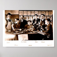 Poster de clase de anatomía médica de Yale