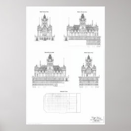 Póster Poster de Cliff House 1907