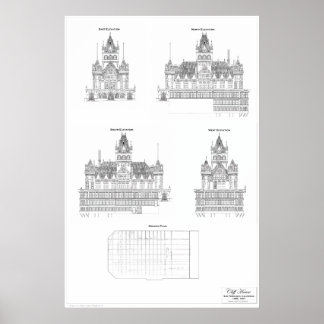 Póster Poster de Cliff House 1907