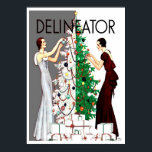 PÓSTER POSTER DE COBERTURA ART DECO DE VINTAGE ÚNICO<br><div class="desc">COBERTURA DE DELINEADOR TEMPRANO -PERSONALIZADO COLORIZÓ A UN POSTER DE UNA CLASE- UNA OBRA DE FESTIVOS ÚNICA QUE SE DISFRUTARÁ EN LOS PRÓXIMOS AÑOS. Felices fiestas!</div>