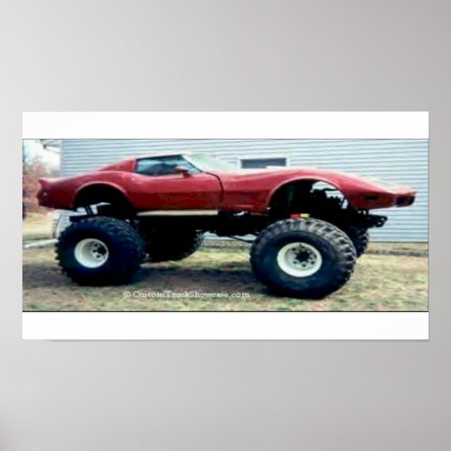 Póster poster de coche (Frente)
