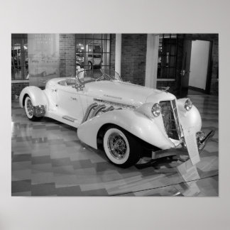 Póster Poster de coche antiguo