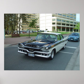 Póster Poster de coche de Dodge de Vintage