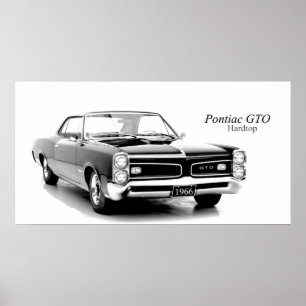 Póster Poster de coches clásicos