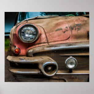 Póster Poster de coches de época