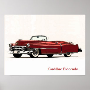 Póster Poster de coches de época