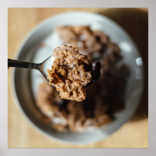 Póster Poster de cocina de cereales/alimentos