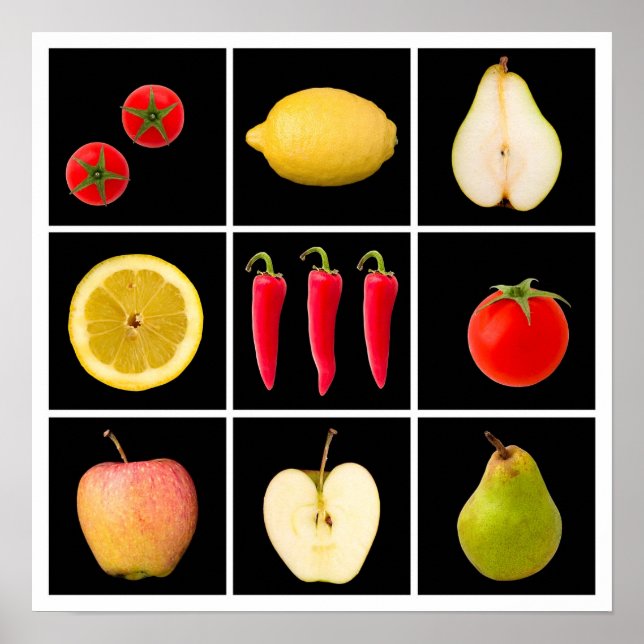 Póster Poster de cocina de chefs (Frente)