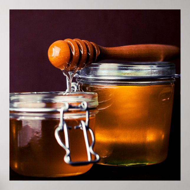 Póster Poster de cocina de miel/alimentos (Frente)