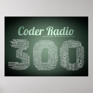 Póster Poster de Coder Radio 300