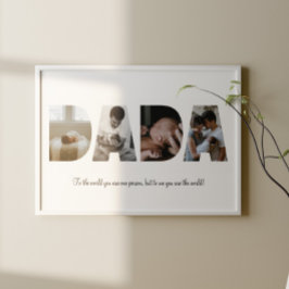 Póster Poster de Collage de fotos de Dada