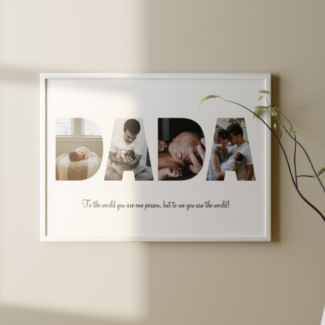 Póster Poster de Collage de fotos de Dada (Subido por el creador)